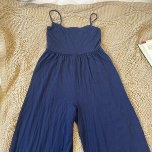 Wilfred navy romper